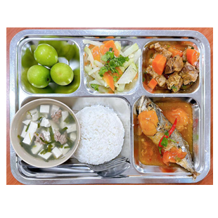 Suất ăn công nghiệp dĩ an